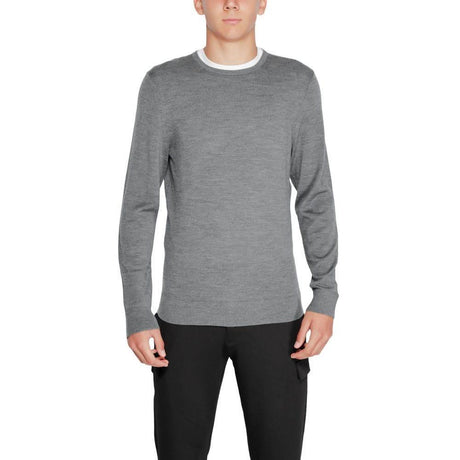 Calvin Klein Gray Recycled Wool T-Shirt - Hilstor