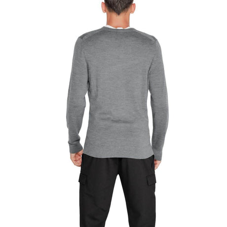 Calvin Klein Gray Recycled Wool T-Shirt - Hilstor