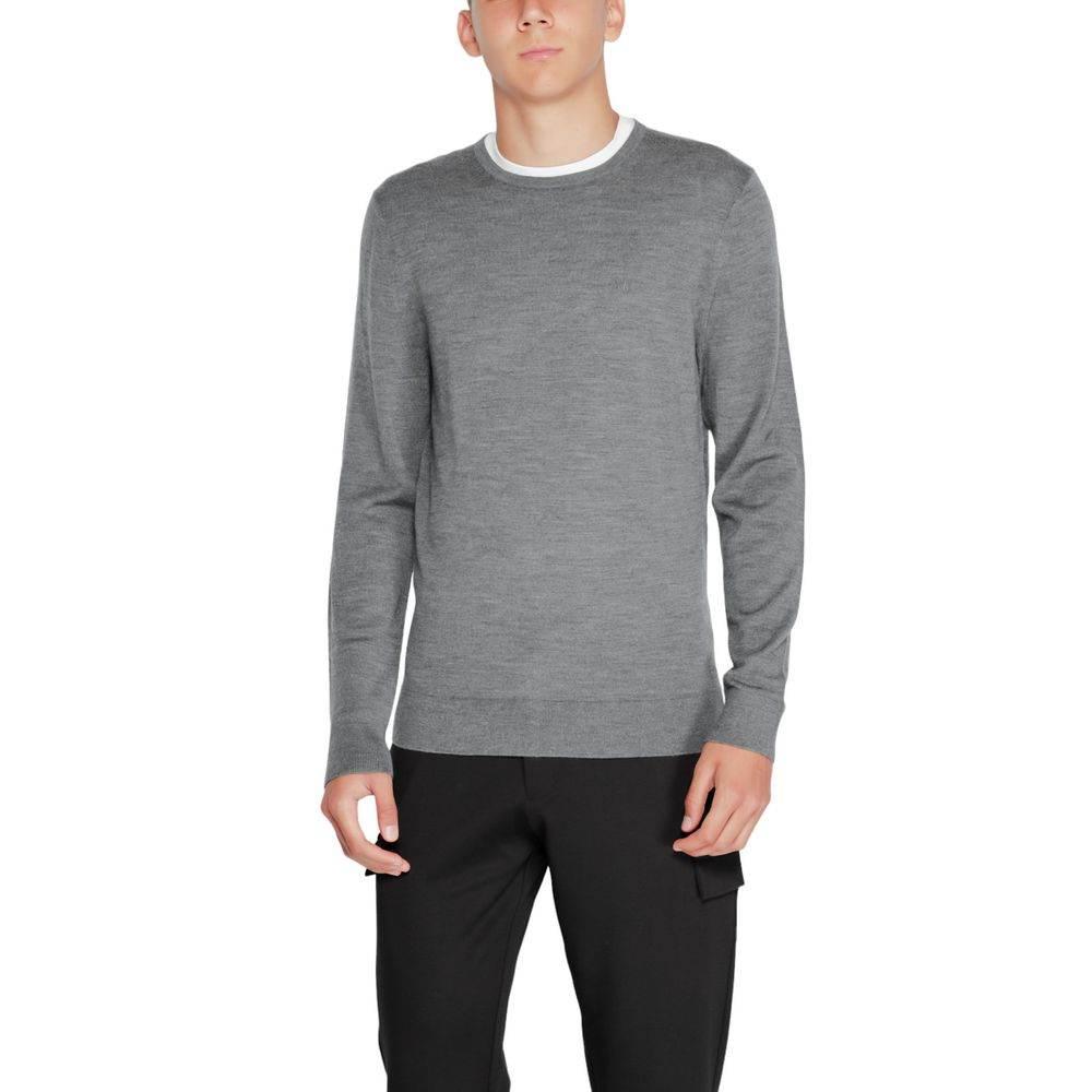 Calvin Klein Gray Recycled Wool T-Shirt - Hilstor