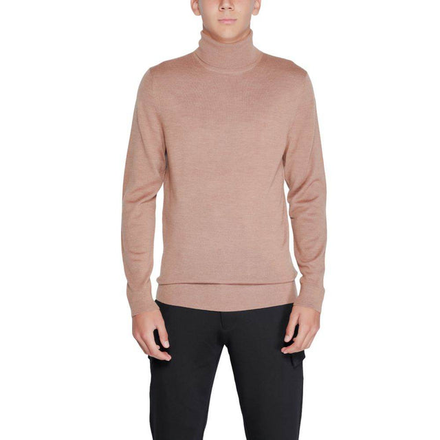 Calvin Klein Beige Wool Sweater - Hilstor