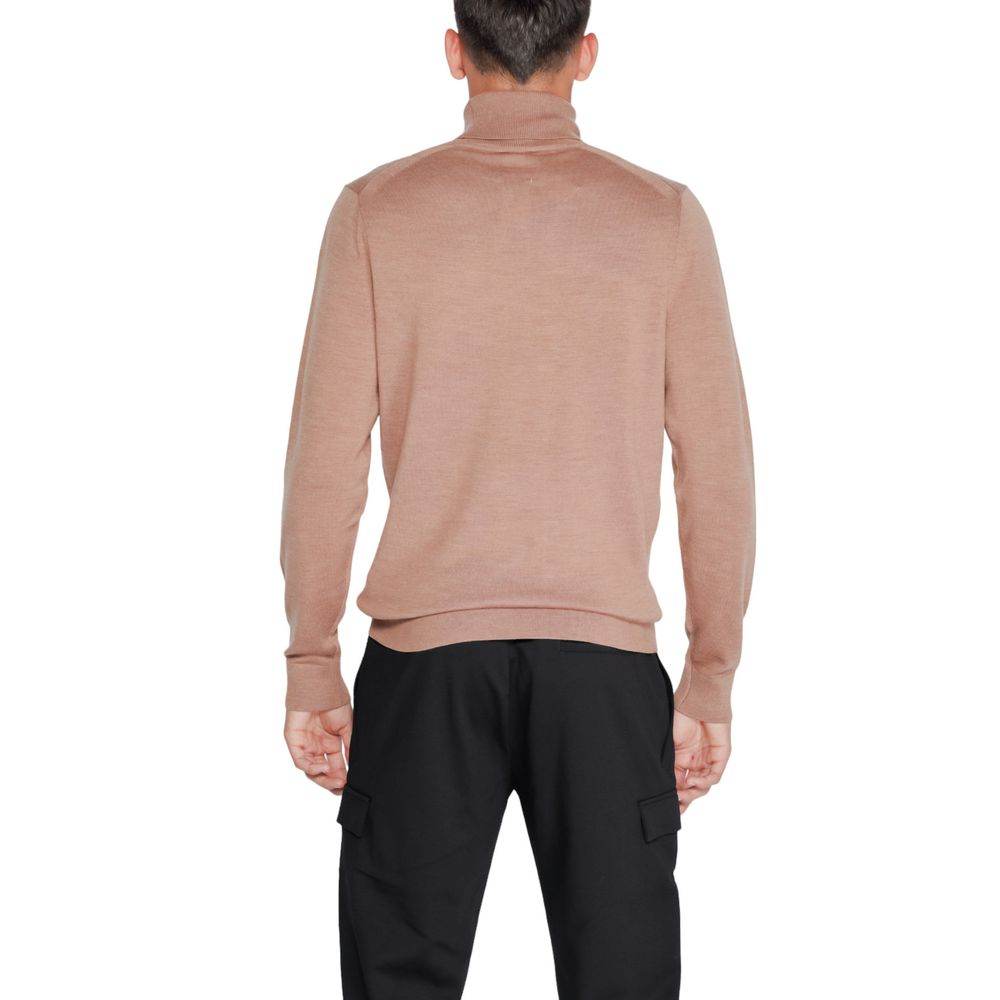 Calvin Klein Beige Wool Sweater - Hilstor