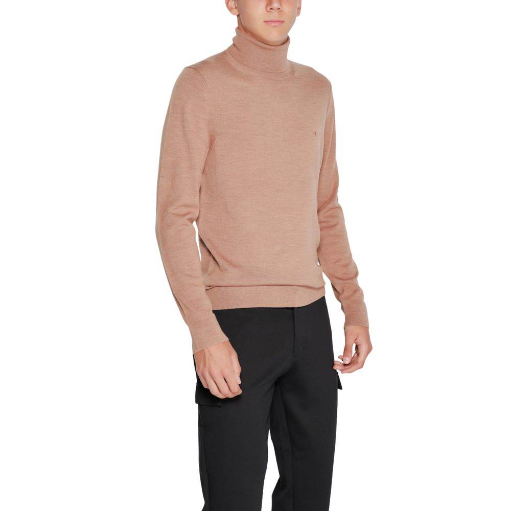 Calvin Klein Beige Wool Sweater - Hilstor