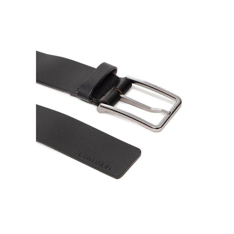 Calvin Klein Black Leather Belt - Hilstor