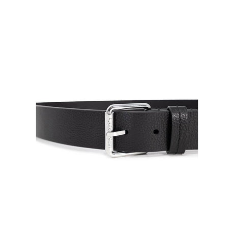 Calvin Klein Black Leather Belt - Hilstor