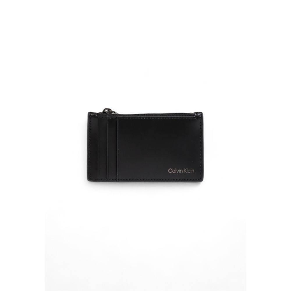 Calvin Klein Black Leather Wallet - Hilstor