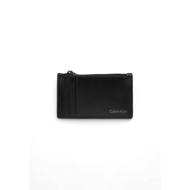 Calvin Klein Black Leather Wallet - Hilstor