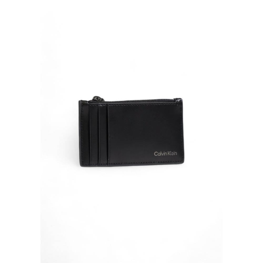 Calvin Klein Black Leather Wallet - Hilstor
