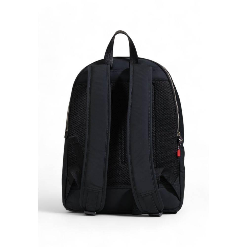 Tommy Hilfiger Black Recycled Polyester Backpack - Hilstor