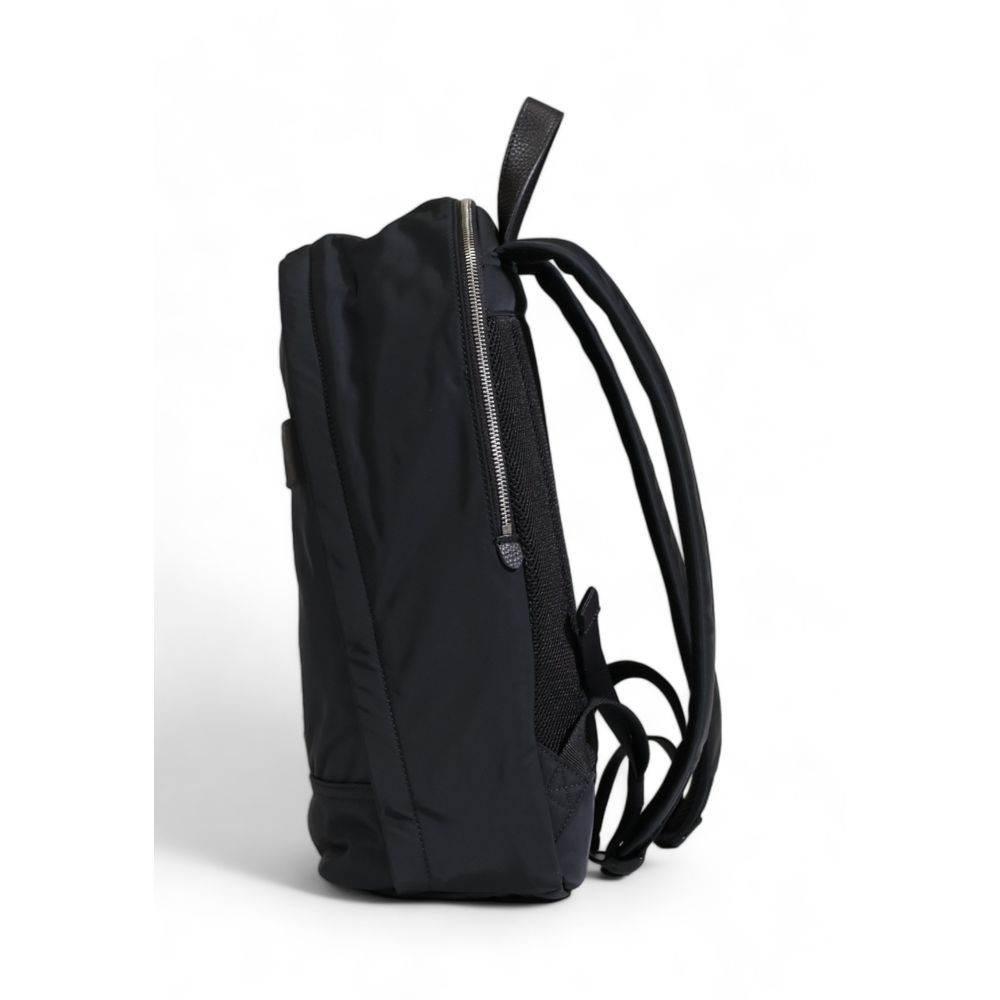 Tommy Hilfiger Black Recycled Polyester Backpack - Hilstor