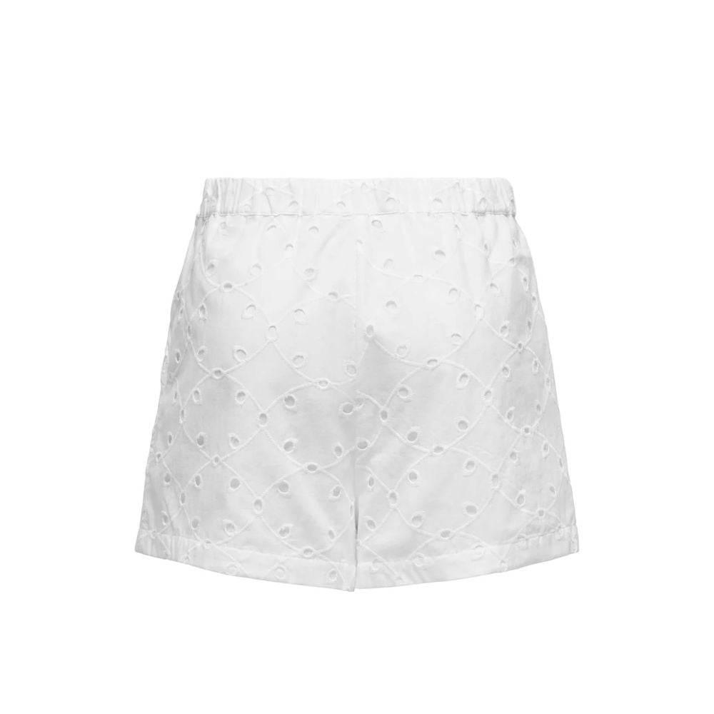 Only White Cotton Short - Hilstor