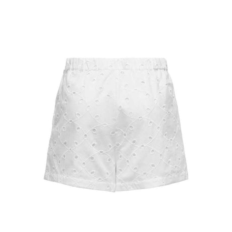 Only White Cotton Short - Hilstor