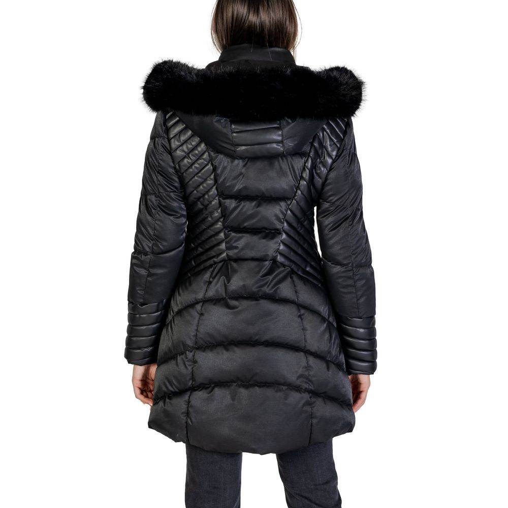 Guess Black Polyethylene Jackets & Coat - Hilstor