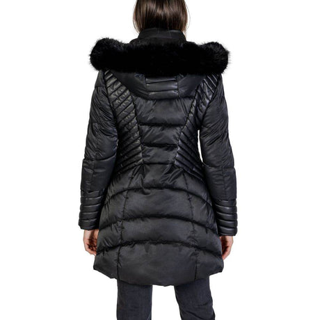 Guess Black Polyethylene Jackets & Coat - Hilstor