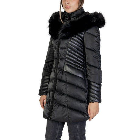 Guess Black Polyethylene Jackets & Coat - Hilstor