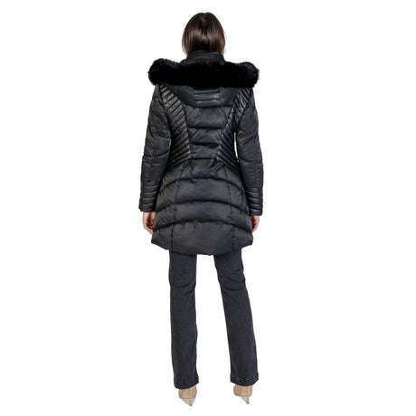 Guess Black Polyethylene Jackets & Coat - Hilstor