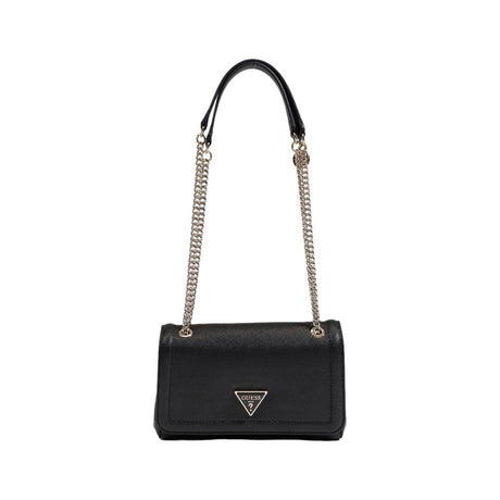 Guess Black Polyethylene Handbag - Hilstor