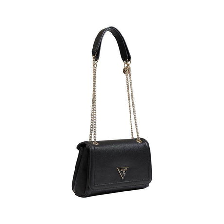 Guess Black Polyethylene Handbag - Hilstor