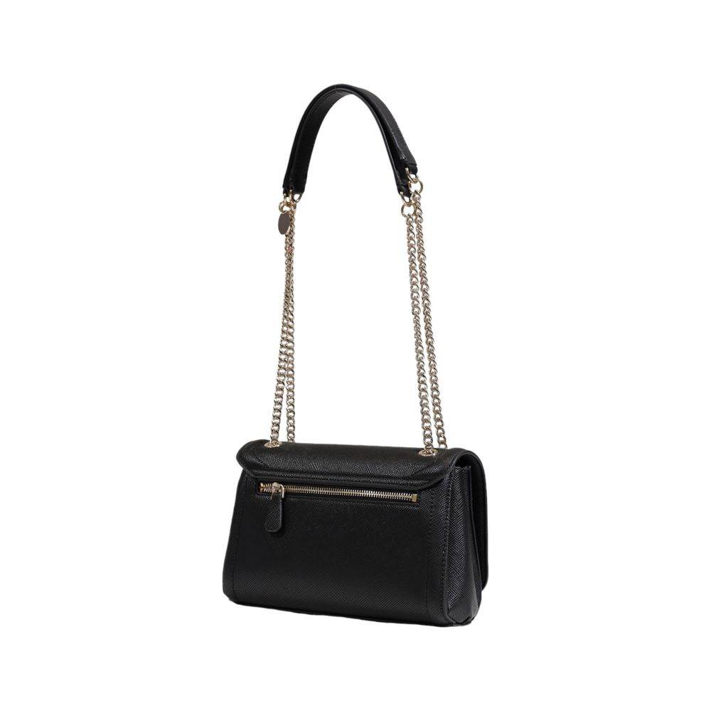 Guess Black Polyethylene Handbag - Hilstor