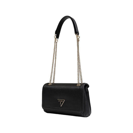 Guess Black Polyethylene Handbag - Hilstor