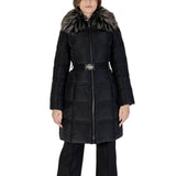 Guess Black Polyester Jackets & Coat - Hilstor