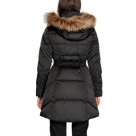 Guess Black Polyester Jackets & Coat - Hilstor