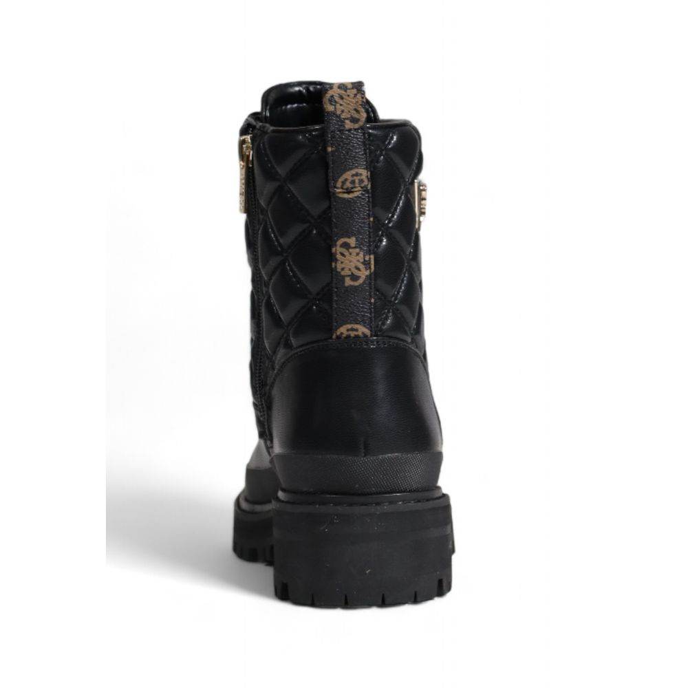 Guess Black Polyethylene Boot - Hilstor