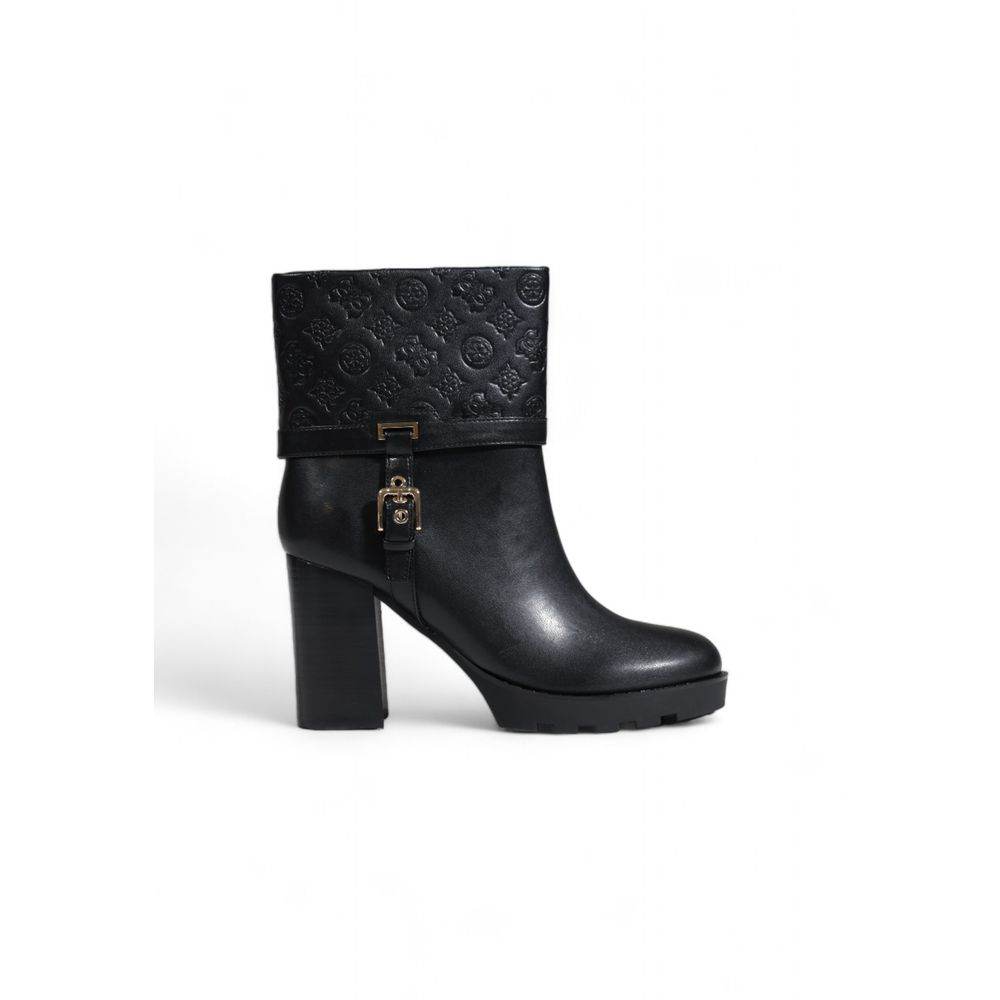 Guess Black Polyethylene Boot - Hilstor