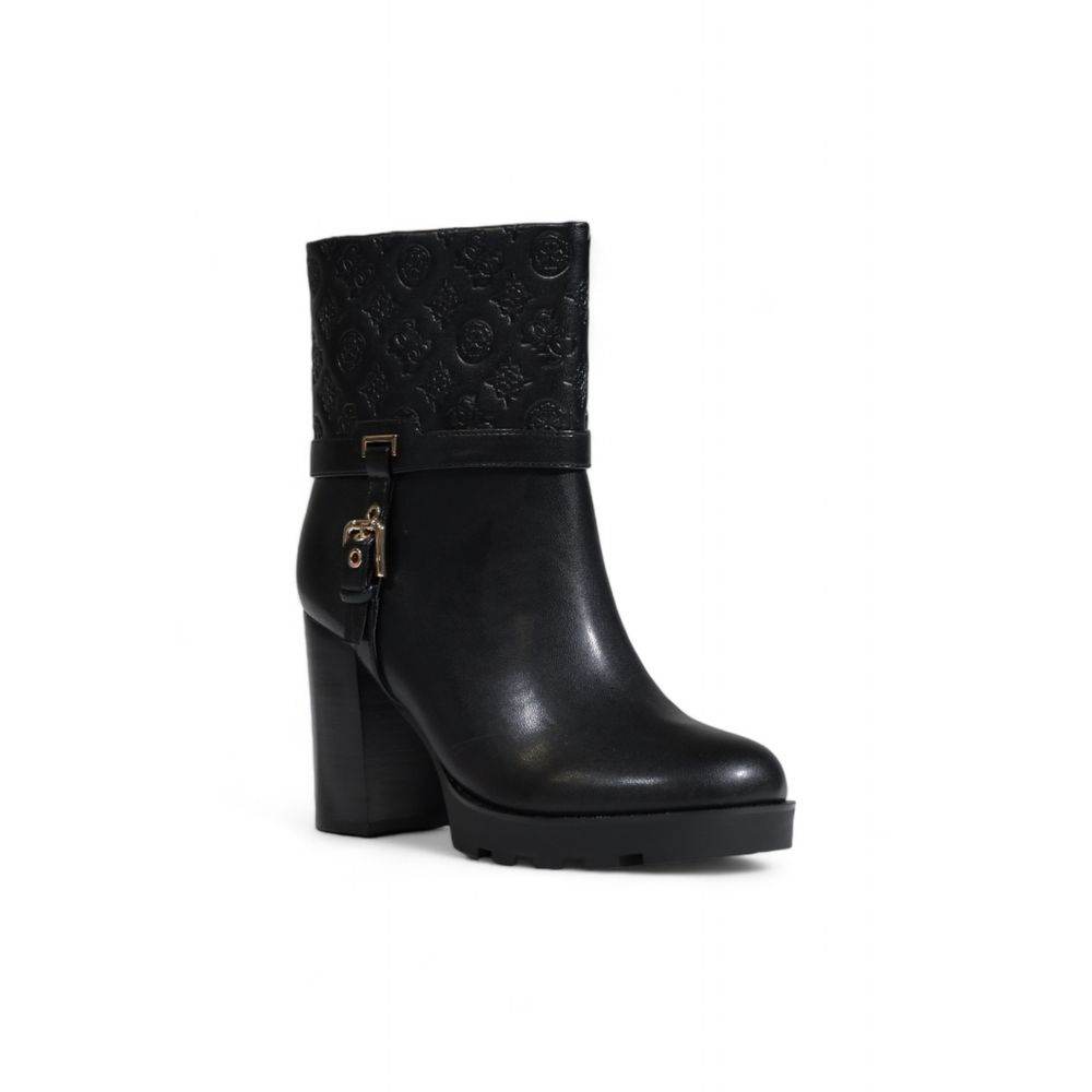 Guess Black Polyethylene Boot - Hilstor