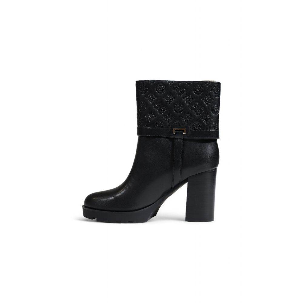 Guess Black Polyethylene Boot - Hilstor