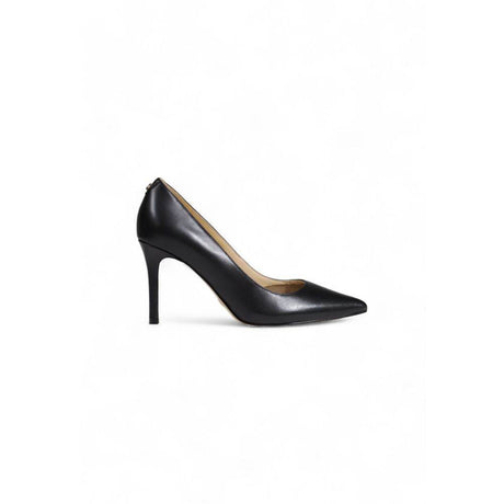 Guess Black Leather Sandal - Hilstor