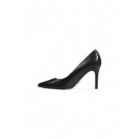 Guess Black Leather Sandal - Hilstor