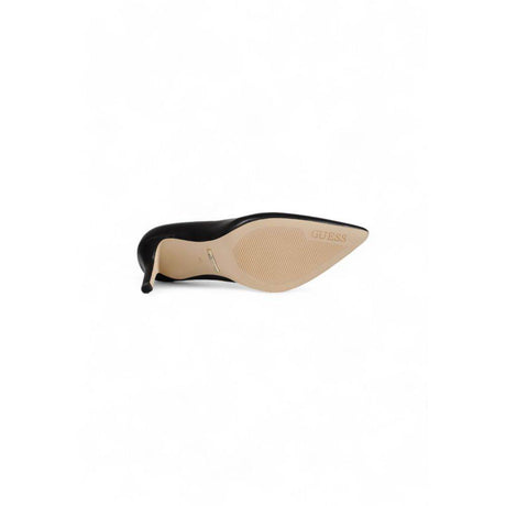 Guess Black Leather Sandal - Hilstor