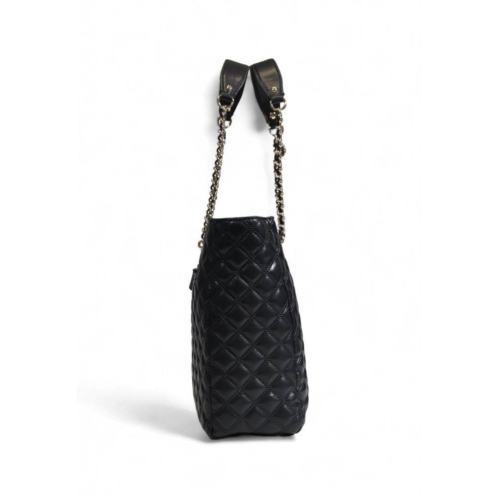 Guess Black Polyethylene Handbag - Hilstor