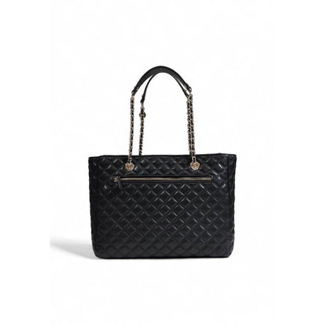 Guess Black Polyethylene Handbag - Hilstor