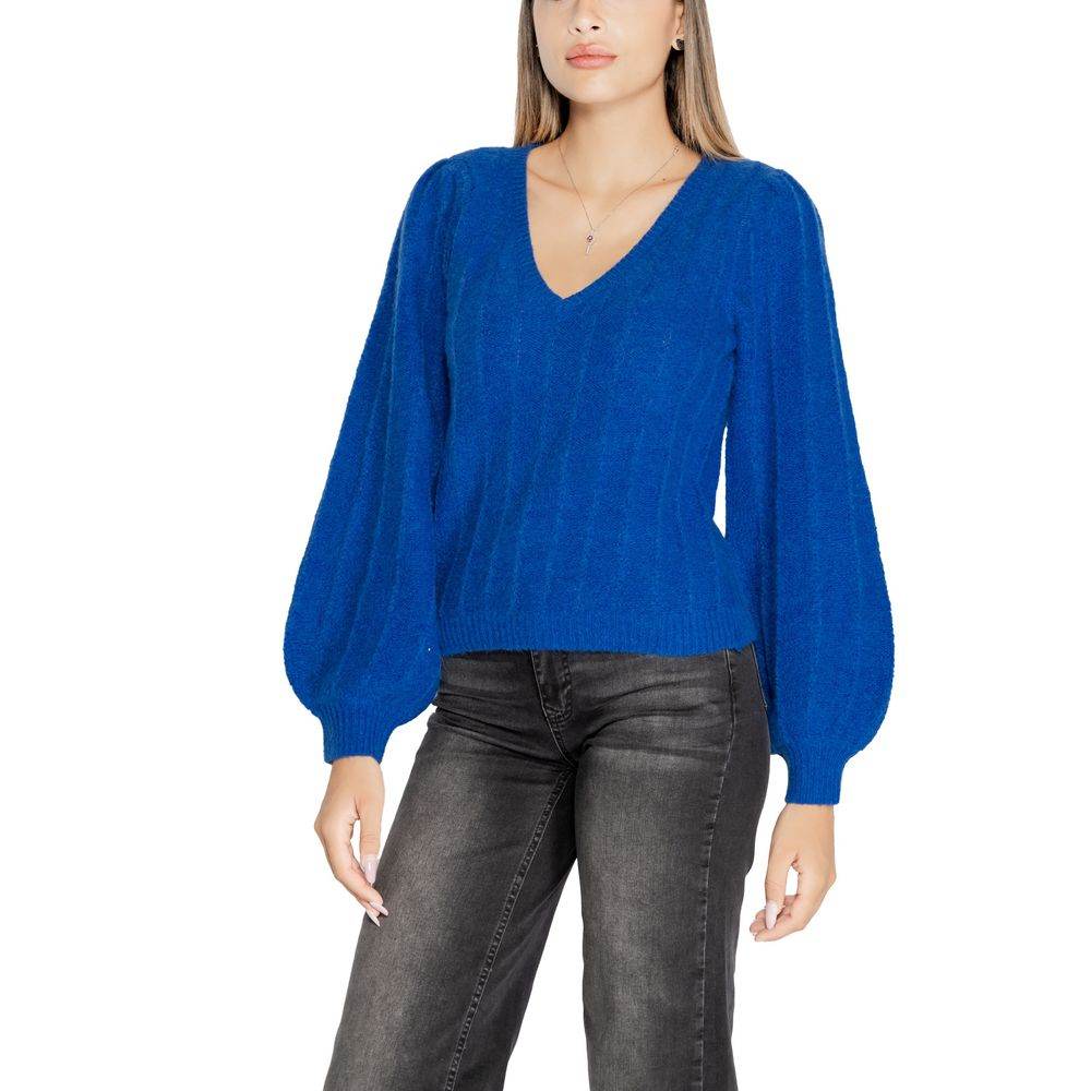 Guess Blue Polyester Sweater - Hilstor