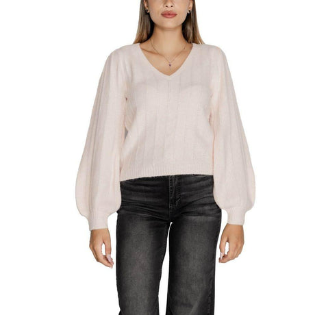 Guess Pink Polyester Sweater - Hilstor