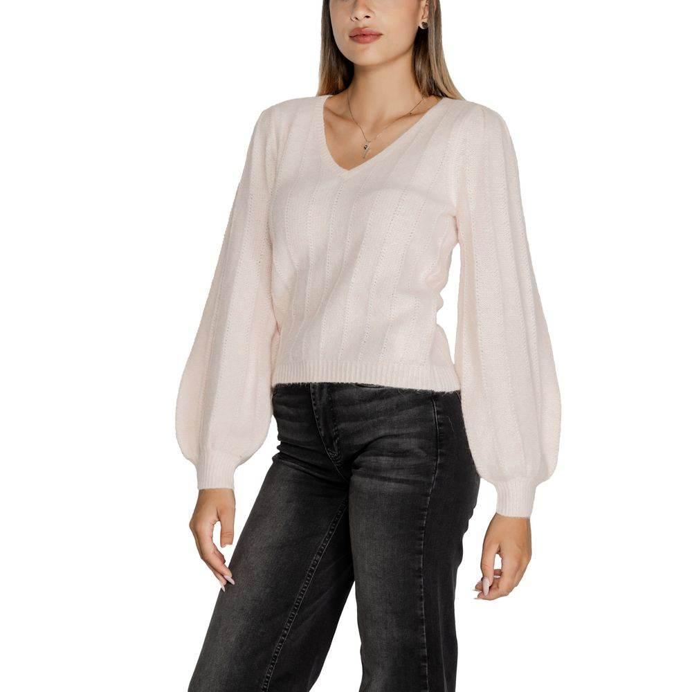 Guess Pink Polyester Sweater - Hilstor