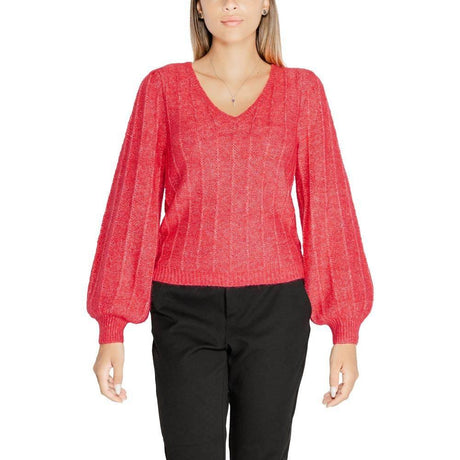 Guess Pink Polyester Sweater - Hilstor