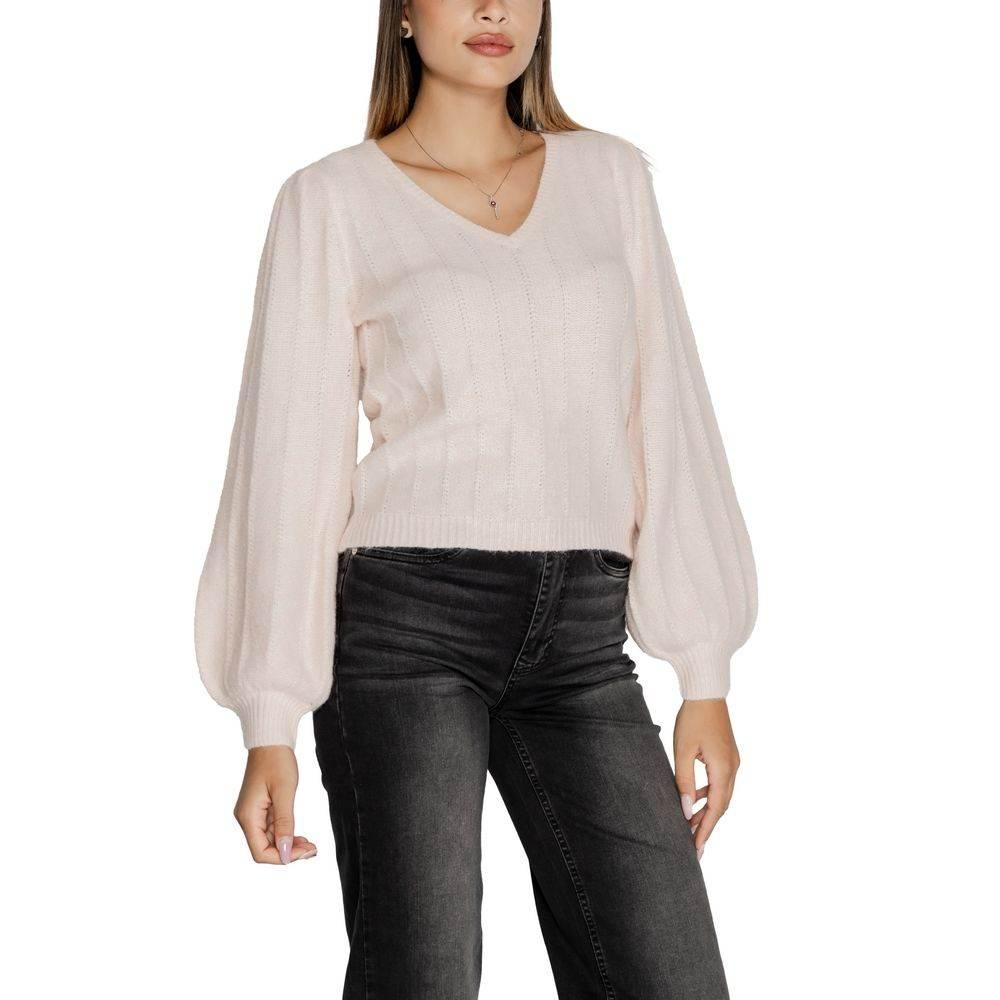 Guess Pink Polyester Sweater - Hilstor
