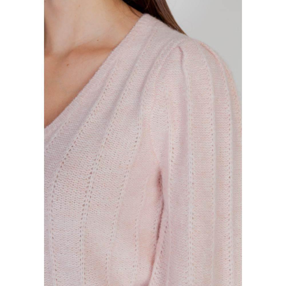 Guess Pink Polyester Sweater - Hilstor