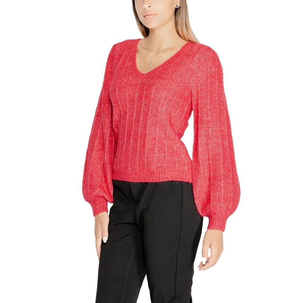 Guess Pink Polyester Sweater - Hilstor