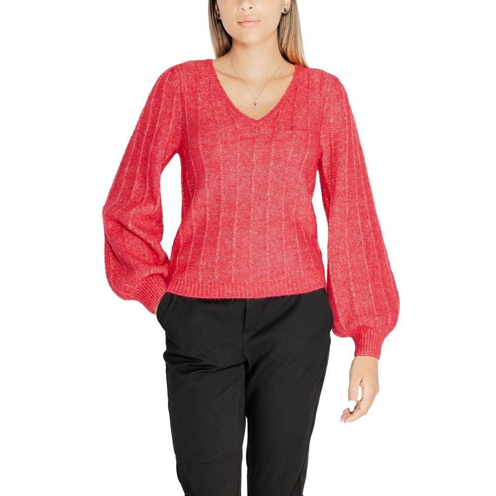 Guess Pink Polyester Sweater - Hilstor