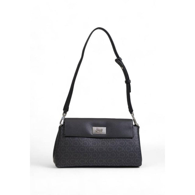 Calvin Klein Black Recycled Polyester Handbag - Hilstor