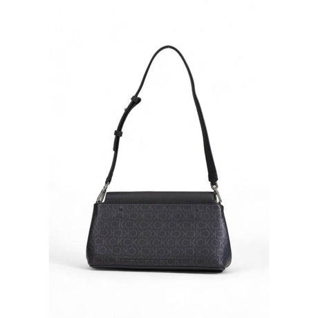 Calvin Klein Black Recycled Polyester Handbag - Hilstor