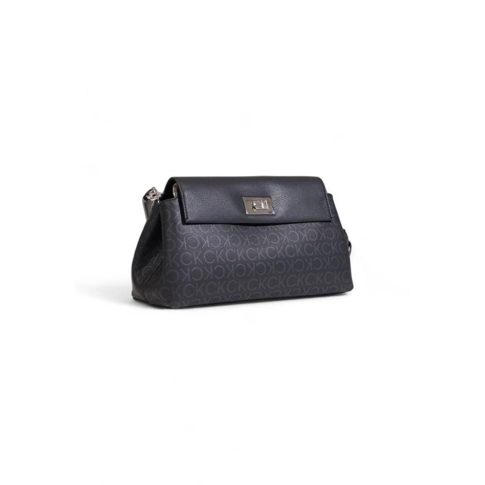 Calvin Klein Black Recycled Polyester Handbag - Hilstor