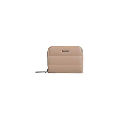 Calvin Klein Gray Artificial Leather Wallet - Hilstor