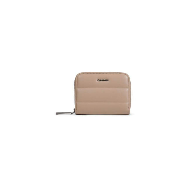 Calvin Klein Gray Artificial Leather Wallet - Hilstor