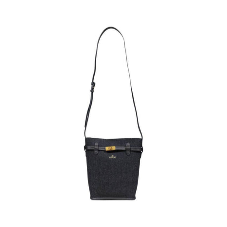 Replay Black Cotton Handbag - Hilstor