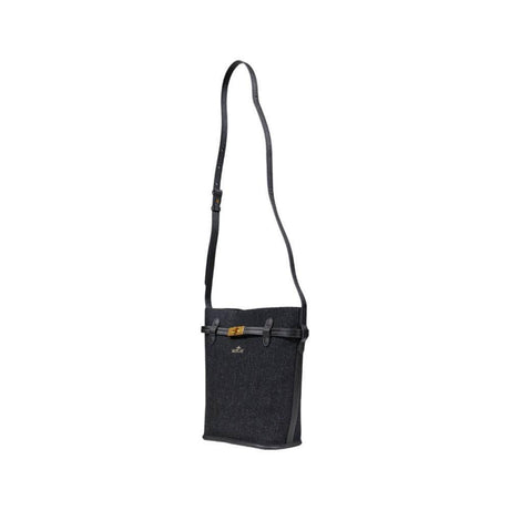 Replay Black Cotton Handbag - Hilstor