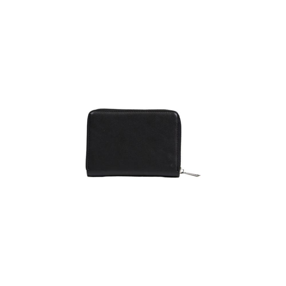 Replay Black Polyester Wallet - Hilstor